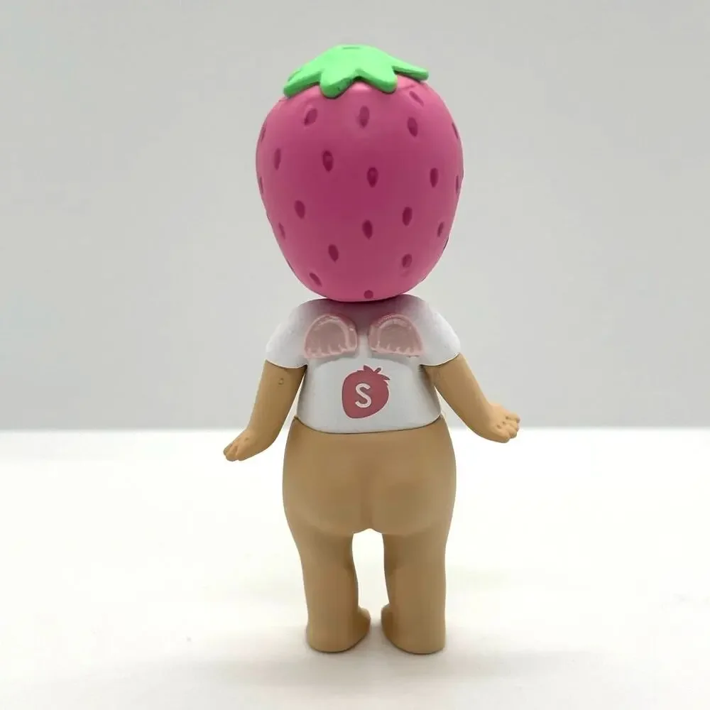 New Unbranded Kewpie/Angel Collectible Mini Figure, Strawberry Hello, Open Box